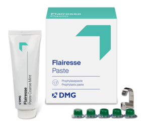 Packaging with tube of Flairesse prophylaxis paste